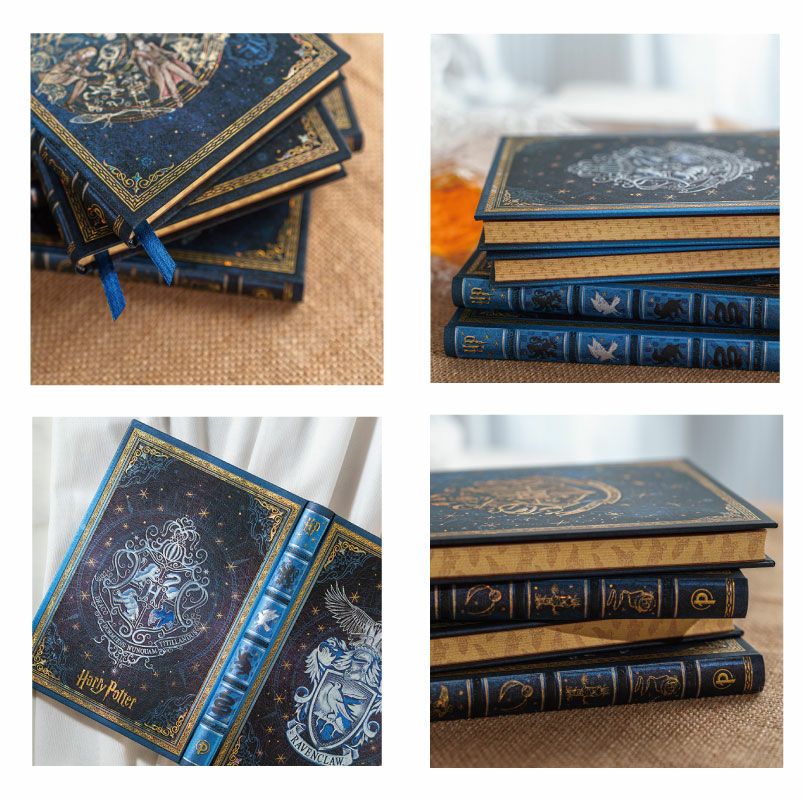【ミニ/ミディ 無地 2冊セット】Paperblanks ペーパーブランクス Harry Potter ハリーポッター ホグワーツの伝説(ミニ) レイブンクロー(ミディ)