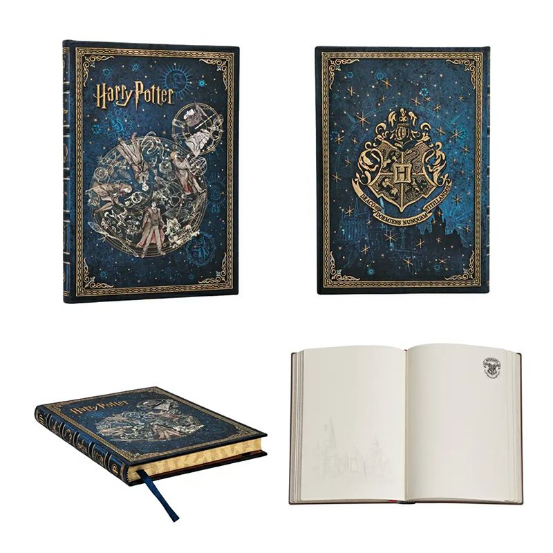 【ウルトラ罫線/ミディ無地 2冊セット】 Paperblanks ペーパーブランクス Harry Potter ハリーポッター ホグワーツの伝説 ノート 