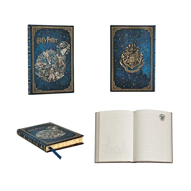 【ウルトラ無地/ミニ罫線 2冊セット】 Paperblanks ペーパーブランクス Harry Potter ハリーポッター ホグワーツの伝説 ノート 