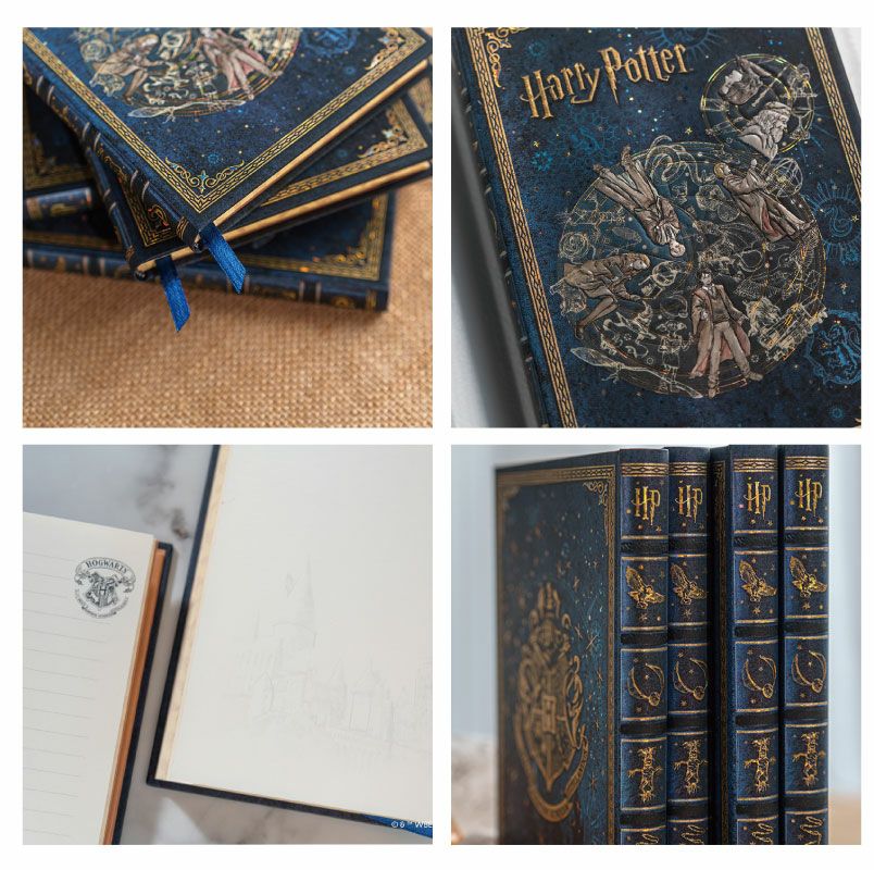 【ウルトラ無地/ミニ罫線 2冊セット】 Paperblanks ペーパーブランクス Harry Potter ハリーポッター ホグワーツの伝説 ノート 