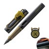 【名入れ無料】 ラミー サファリ LAMY Safari 万年筆 ハリーポッター ハリポタ Harry Potter ハッフルパフ ホグワーツ 紋章付き 文房具 筆記具 イエロー ゴールド  緑 金 ギフト 誕生日 推し活 推し寮