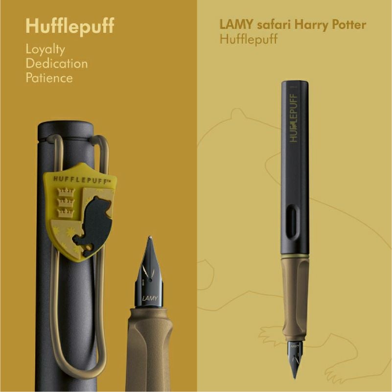 【名入れ無料】 ラミー LAMY サファリ safari ハリーポッター  Harry Potter ハリポタ 万年筆 ４寮セット グリフィンドール スリザリン レイブンクロー ハッフルパフ ホグワーツ 赤 緑 青 黄 文房具 ギフト クリスマス プレゼント 推し活