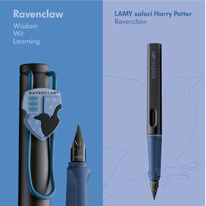 【名入れ無料】 ラミー LAMY サファリ safari ハリーポッター  Harry Potter ハリポタ 万年筆 ４寮セット グリフィンドール スリザリン レイブンクロー ハッフルパフ ホグワーツ 赤 緑 青 黄 文房具 ギフト クリスマス プレゼント 推し活