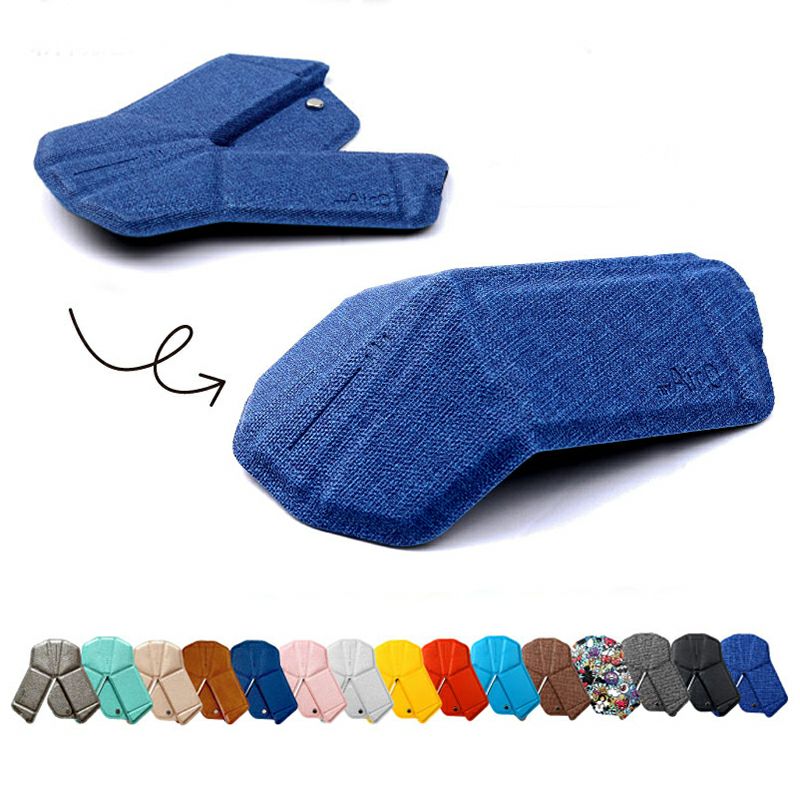 myAir.0 OriMouse オリマウス 折り紙式ポータブルマウス 超薄型 超軽量 ワンタッチ起動 全15カラー ヴィーガンレザー 携帯 ビジネス 社会 学生