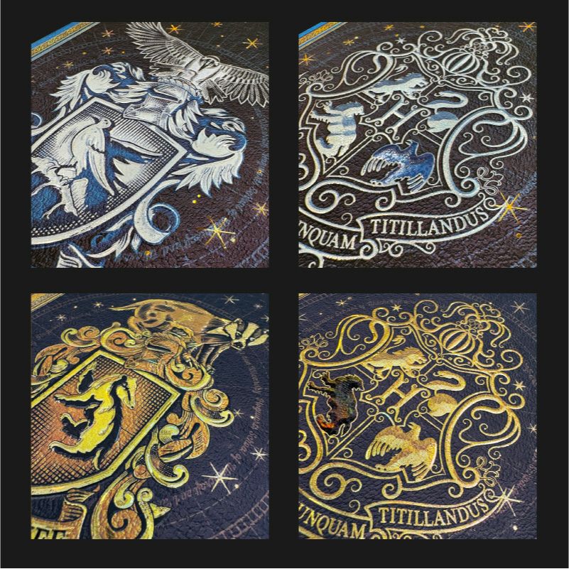 【名入れ無料】ハリーポッター Harry Potter LAMY サファリ 万年筆 4寮セット ＋ ペーパーブランクス ミディ 罫線 ノート4冊セット ホグワーツ 全寮コンプリート ８点セット グリフィンドール スリザリン レイブンクロー ハッフルパフ ハリポタ