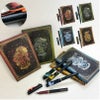 【名入れ無料】ハリーポッター Harry Potter LAMY サファリ 万年筆 4寮セット ＋ ペーパーブランクス ミディ 無地 ノート4冊セット ホグワーツ 全寮コンプリート ８点セット グリフィンドール スリザリン レイブンクロー ハッフルパフ ハリポタ