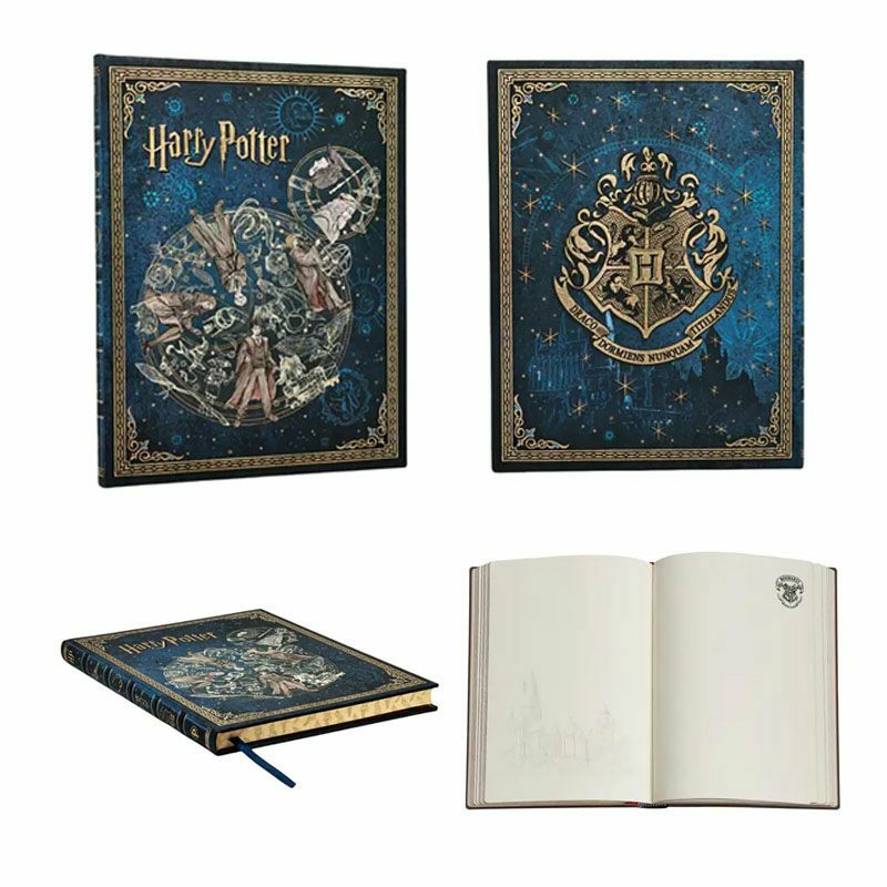 【ウルトラ無地/ミディ罫線 2冊セット】 Paperblanks ペーパーブランクス Harry Potter ハリーポッター ホグワーツの伝説 レイブンクロー ノート