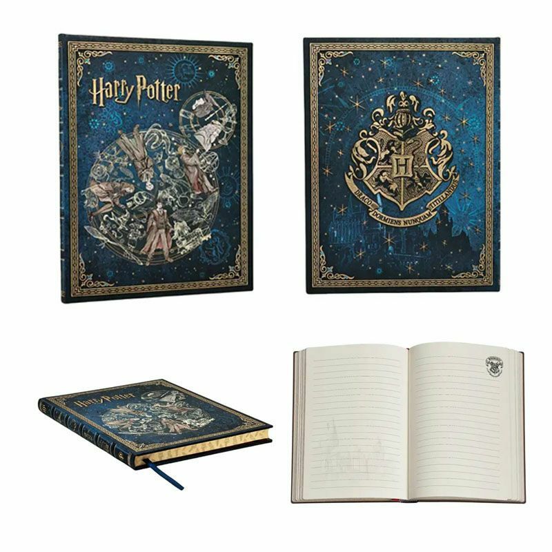 【ウルトラ罫線/ミディ無地 2冊セット】 Paperblanks ペーパーブランクス Harry Potter ハリーポッター ホグワーツの伝説 グリフィンドール ノート