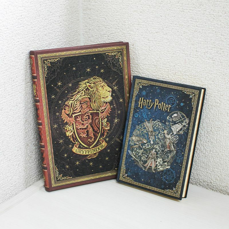 【mini無地/ミディ罫線 2冊セット】 Paperblanks ペーパーブランクス Harry Potter ハリーポッター ホグワーツの伝説 グリフィンドール ノート