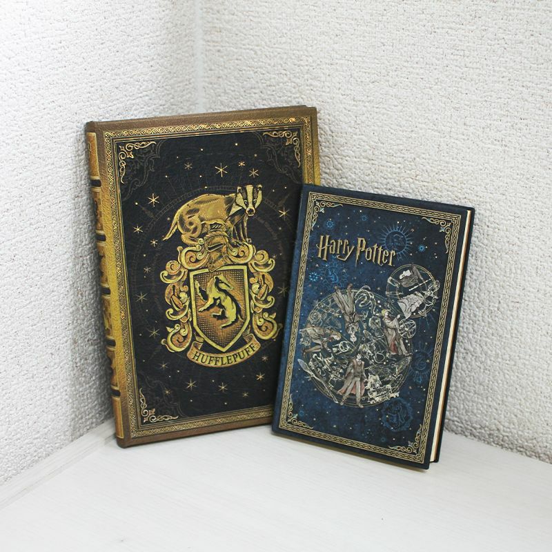 【mini罫線/ミディ無地 2冊セット】 Paperblanks ペーパーブランクス Harry Potter ハリーポッター ホグワーツの伝説 ハッフルパフ ノート