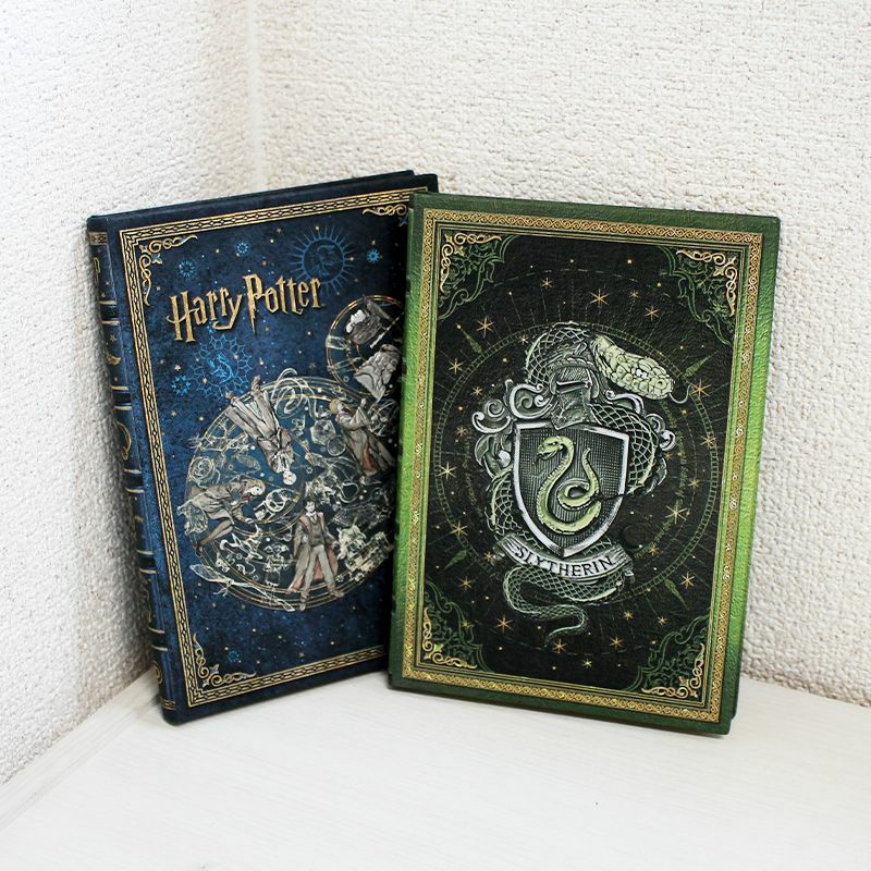 【ミディ罫線/ミディ無地 2冊セット】 Paperblanks ペーパーブランクス Harry Potter ハリーポッター ホグワーツの伝説 スリザリン ノート