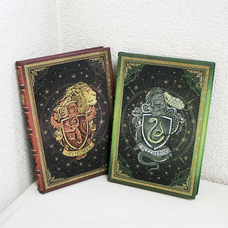 【ミディ無地/罫線 2冊セット】 Paperblanks ペーパーブランクス Harry Potter ハリーポッター グリフィンドール スリザリン ノート