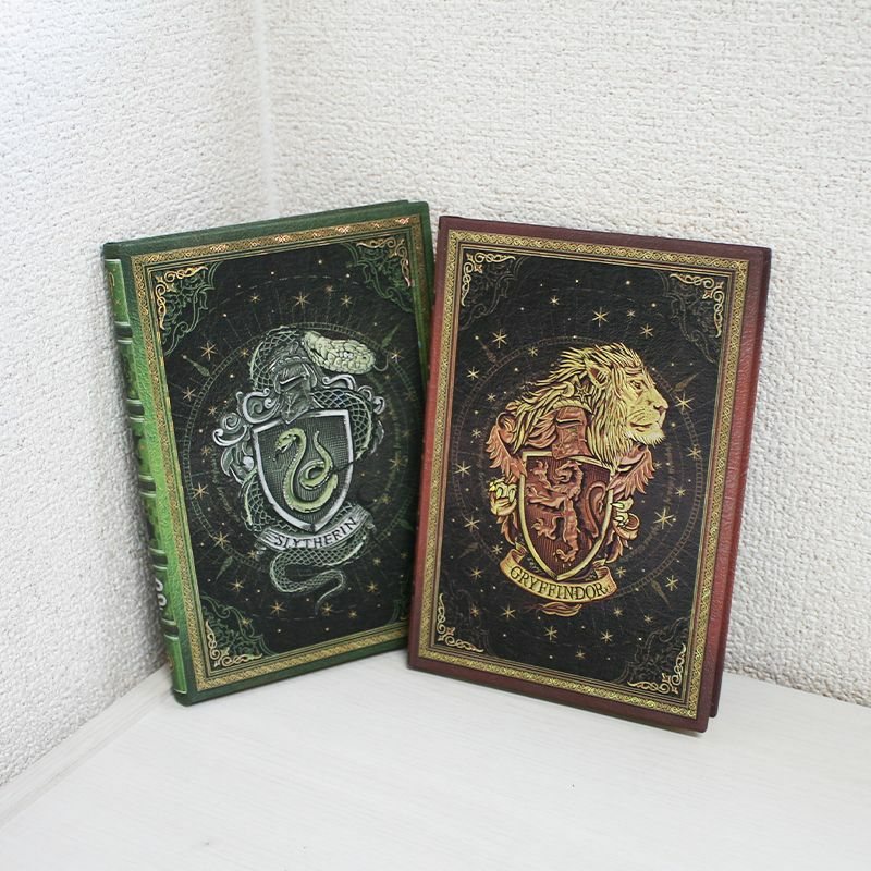 【ミディ無地/罫線 2冊セット】 Paperblanks ペーパーブランクス Harry Potter ハリーポッター スリザリン グリフィンドール ノート