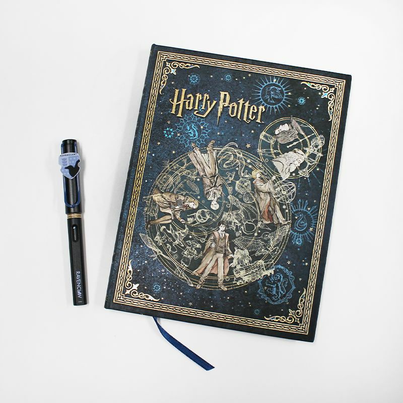 【名入れ無料】ハリーポッター Harry Potter ハリポタ ラミー サファリ LAMY Safari 万年筆 ペーパーブランクス Paperblanks レイブンクロー ホグワーツの伝説 ウルトラ 罫線 ノート 2点セット