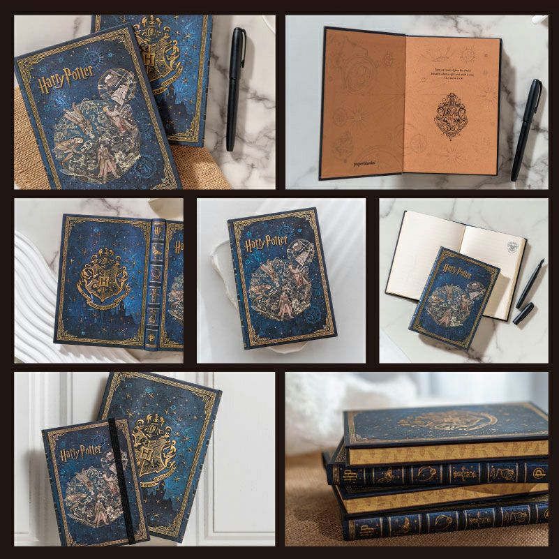 【名入れ無料】ハリーポッター Harry Potter ハリポタ ラミー サファリ LAMY Safari 万年筆 ペーパーブランクス Paperblanks グリフィンドール ホグワーツの伝説 mini 罫線 ノート 2点セット