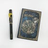 【名入れ無料】ハリーポッター Harry Potter ハリポタ ラミー サファリ LAMY Safari 万年筆 ペーパーブランクス Paperblanks ハッフルパフ ホグワーツの伝説 mini 罫線 ノート 2点セット