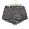 ロイヤルプリンセス ROYAL PRINCESS ショートパンツ ボトムス ジッパーフライ チェック L ブラック×ベージュ