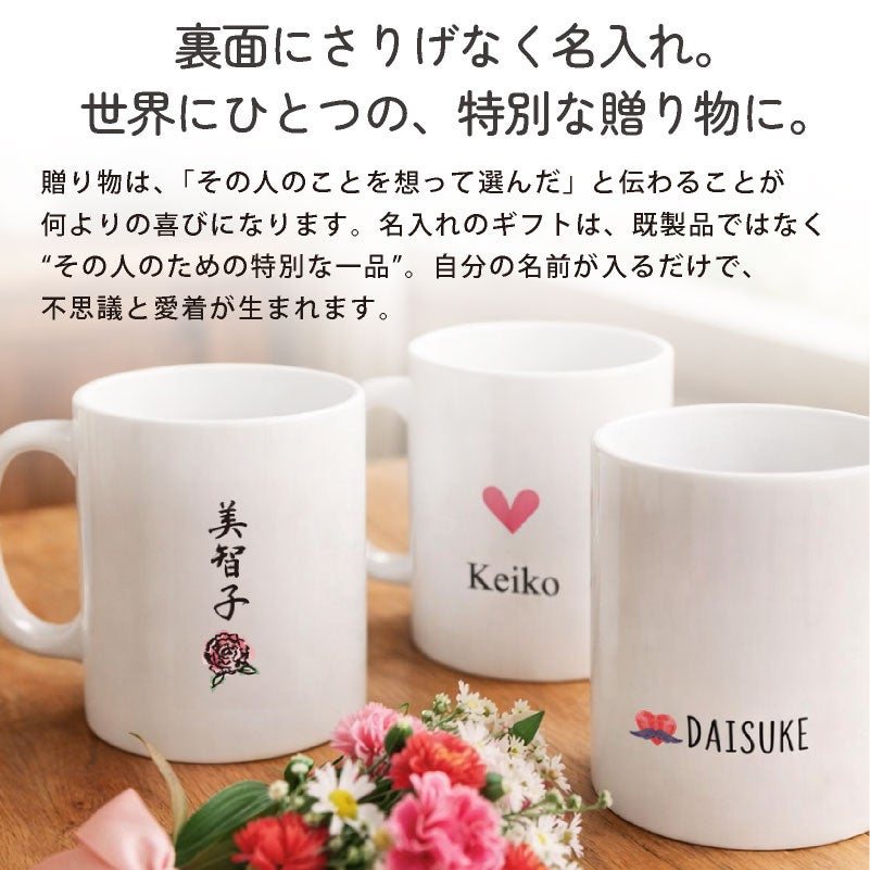 【写真＆名入れ無料】 【オーダーメイド】 母の日 父の日 特急プリント 名入れ マグカップ 子供の絵  フォトプリント 写真プリント 誕生日 ギフト 贈り物 敬老の日 記念