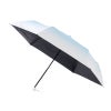 【バンド名入れ可能】折りたたみ傘 グラデーション 遮光 晴雨兼用 手動 ポーチ付 50cm UVカット ネイルガード ブルー ピンク パープル 遮光100% 熱中症 日焼け対策  母の日 父の日 プレゼント