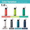 【名入れ無料】【ロゴ彫刻可】 Activa ダイレクトボトル 直飲み ハンドル付き 保冷専用 ステンレスボトル 1000ml 1L 軽量 スポーツ飲料OK アクティバ スポーツ アウトドア 熱中症対策 水分補給 通勤 通学