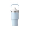 【名入れ無料】【ロゴ対応】フリップストロータンブラー 600ml ステンレス 真空断熱二重構造 保冷 ハンドル付き 2WAY 水筒 SLOOP スループ 熱中症対策 水分補給 スポーツ 卒団 卒業 プレゼント 記念品
