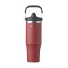 【名入れ無料】【ロゴ対応】フリップストロータンブラー 900ml ステンレス 真空断熱二重構造 保冷 ハンドル付き 2WAY 水筒 SLOOP スループ 熱中症対策 水分補給 スポーツ 卒団 卒業 プレゼント 記念品
