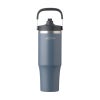 【名入れ無料】【ロゴ対応】フリップストロータンブラー 900ml ステンレス 真空断熱二重構造 保冷 ハンドル付き 2WAY 水筒 SLOOP スループ 熱中症対策 水分補給 スポーツ 卒団 卒業 プレゼント 記念品
