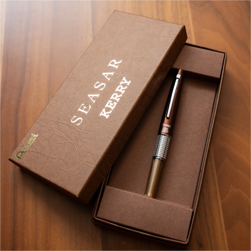 ぺんてる Pentel ケリー KERRY しーさーブラウン Seasar Brown 0.5mm シャープペンシル