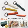 【名入れ無料】uni 三菱鉛筆 ＆knot アンドノット カラビナ付きボールペン ジェットストリームインサイド マグネット式キャップ 0.5mm 油性 ランタンオレンジ スチームホワイト ジンジャーイエロー シダーグリーン プレゼント 贈り物