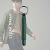 【名入れ無料】uni 三菱鉛筆 ＆knot アンドノット カラビナ付きボールペン ジェットストリームインサイド マグネット式キャップ 0.5mm 油性 ランタンオレンジ スチームホワイト ジンジャーイエロー シダーグリーン プレゼント 贈り物