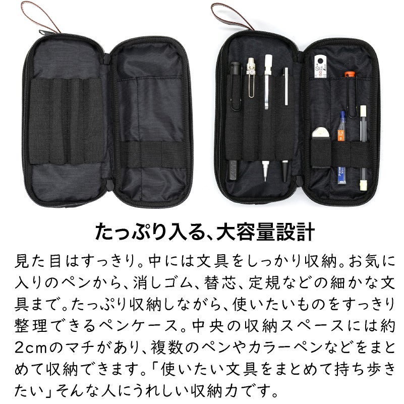 ラダイト LUDDITE CORDURA コーデュラ リゾネートペンケース 大容量 撥水 頑丈 LDCO-REPN
