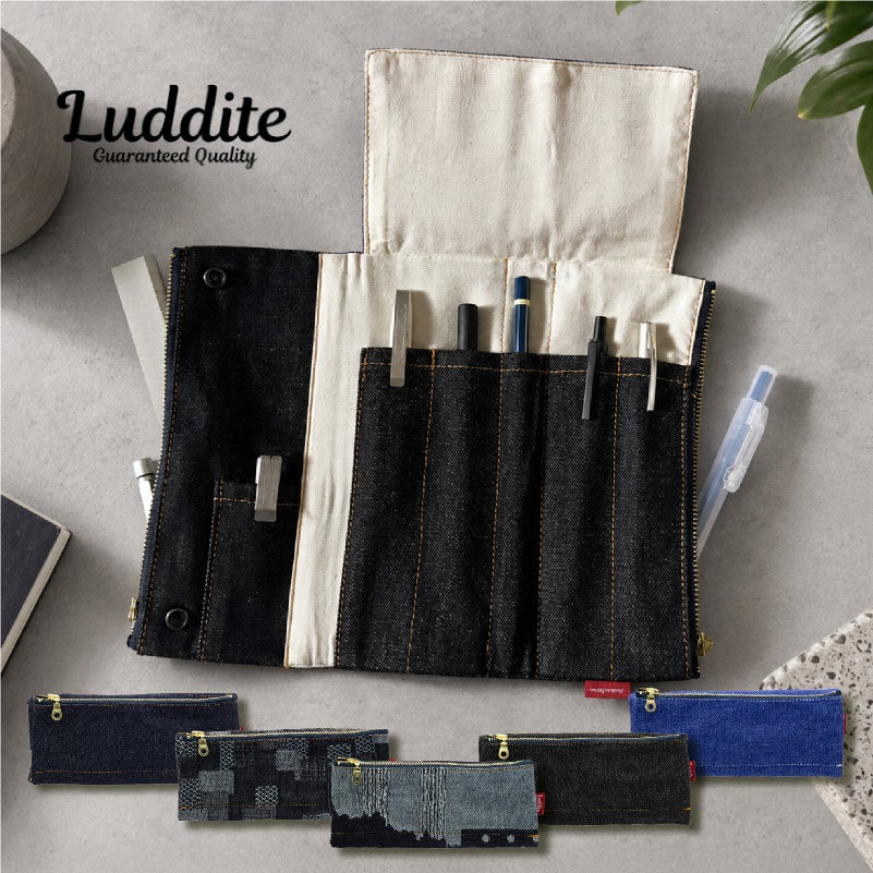 ラダイト LUDDITE デニム ベンディペンケース エッセンシャル 岡山デニム 日本製 LDD-BNPNE