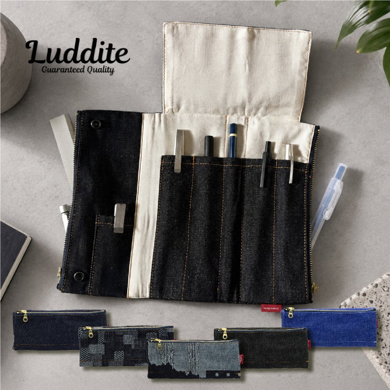 ラダイト LUDDITE デニム ベンディペンケース エッセンシャル 岡山デニム 日本製 LDD-BNPNE