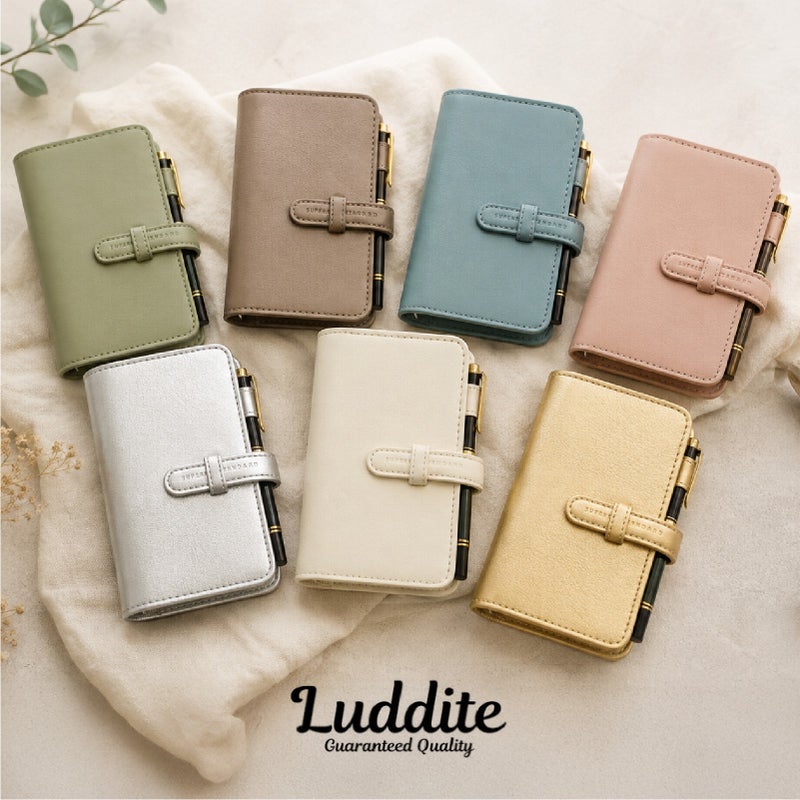 ラダイト LUDDITE Superior Standard マイクロ5 M5 システム手帳 5穴 リング径15mm PUレザー LDKS-SSM5