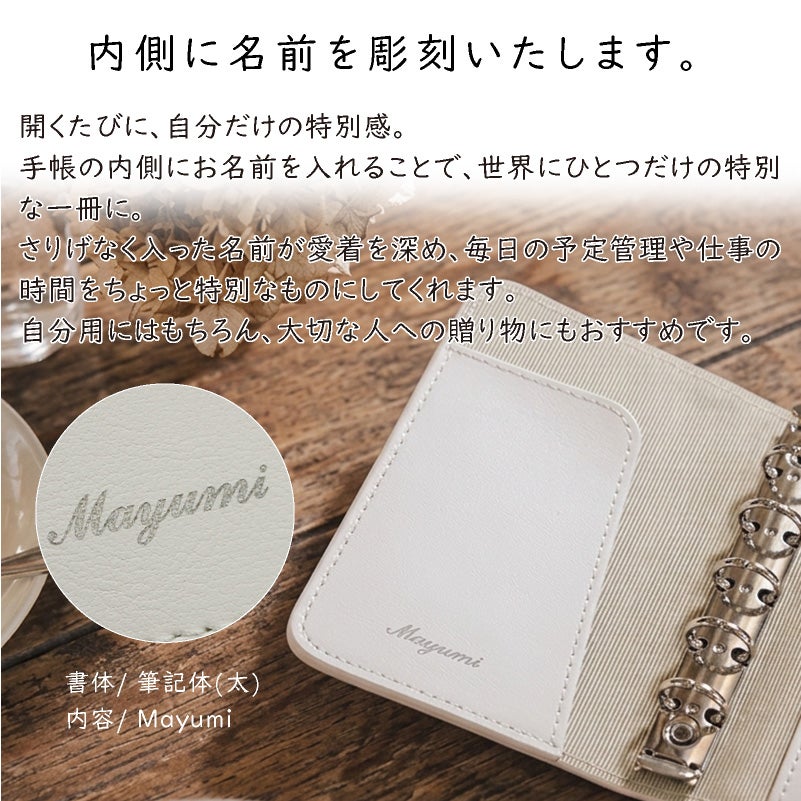 ラダイト LUDDITE Superior Standard マイクロ5 M5 システム手帳 5穴 リング径15mm PUレザー LDKS-SSM5