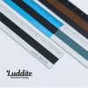 ラダイト LUDDITE THIS INDUSTRIAL Hybrid Ruler 15cm アルミ定規 製図 文房具 日本製 LDTI-HRB