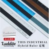 ラダイト LUDDITE THIS INDUSTRIAL Hybrid Ruler 15cm アルミ定規 製図 文房具 日本製 LDTI-HRB