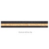 ラダイト LUDDITE THIS INDUSTRIAL Hybrid Ruler Fine Wood 15cm アルミ定規 製図 文房具 日本製 LDTI-HRW