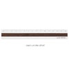 ラダイト LUDDITE THIS INDUSTRIAL Hybrid Ruler Fine Wood 15cm アルミ定規 製図 文房具 日本製 LDTI-HRW