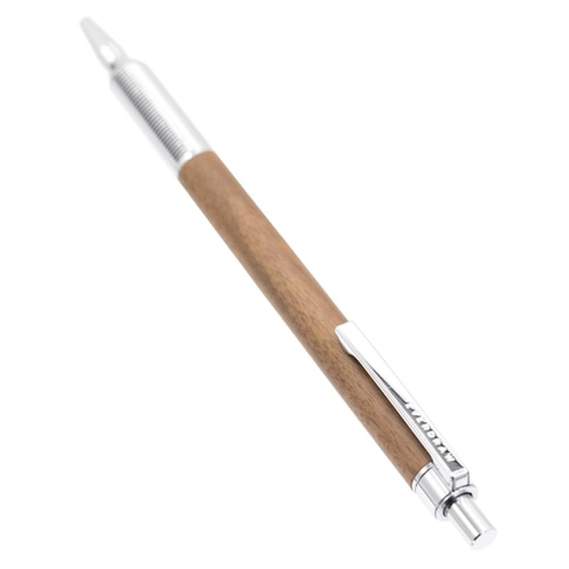 ラダイト LUDDITE EVERDRAW Wood Model ボールペン ウォールナット 天然木 木軸ボールペン 0.8mm 低重心 日本製 LDW-BP4WN