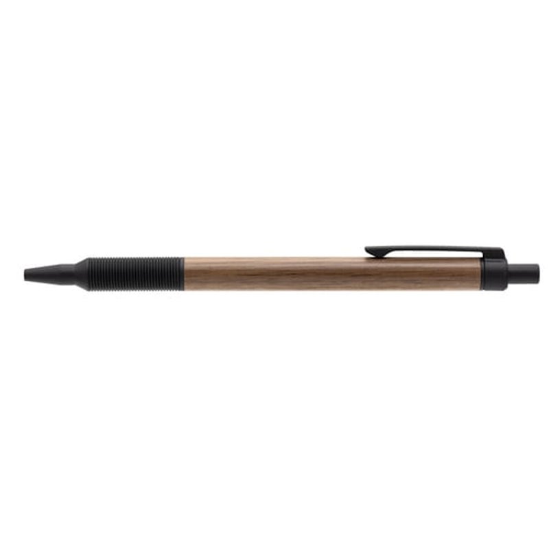  ラダイト LUDDITE EVERDRAW Wood Model ボールペン Mブラック ウォールナット 天然木 木軸ボールペン 0.8mm 低重心 日本製 LDWB-BP4WN