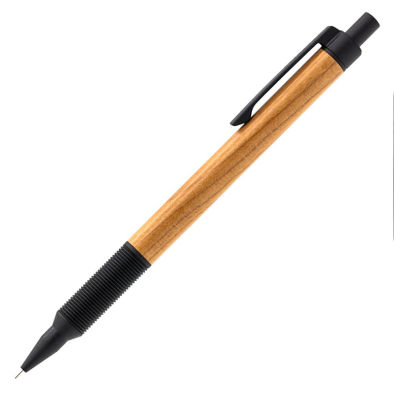ラダイト LUDDITE EverDraw Wood Model 0.5 Mブラック チェリーウッド 天然木 木軸シャープペンシル 0.5mm 日本製 LDWB-MP4CW