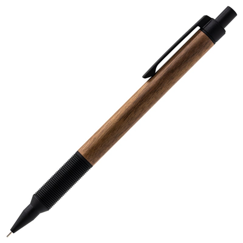 ラダイト LUDDITE EverDraw Wood Model 0.5 Mブラック ウォールナット 天然木 木軸シャープペンシル 0.5mm 日本製 LDWB-MP4WN