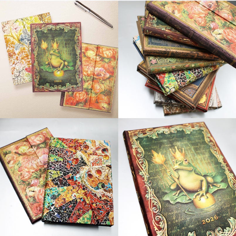  2026 ペーパーブランクス 2026年 ダイアリー ミディサイズ Paperblanks