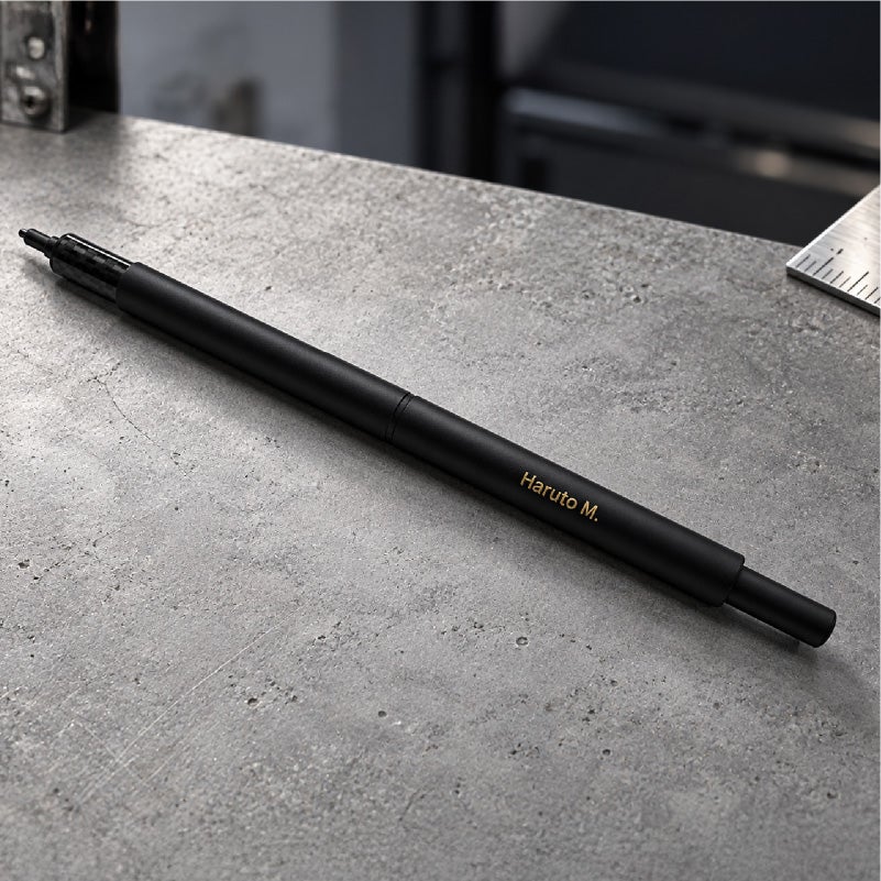 【即日発送】 ラダイト ドローマスター Luddite DRAWMASTER Limited Edition　Luddite × Lucio Rossi Design シャープペンシル 0.5mm 真鍮 カーボン 文房具 筆記具