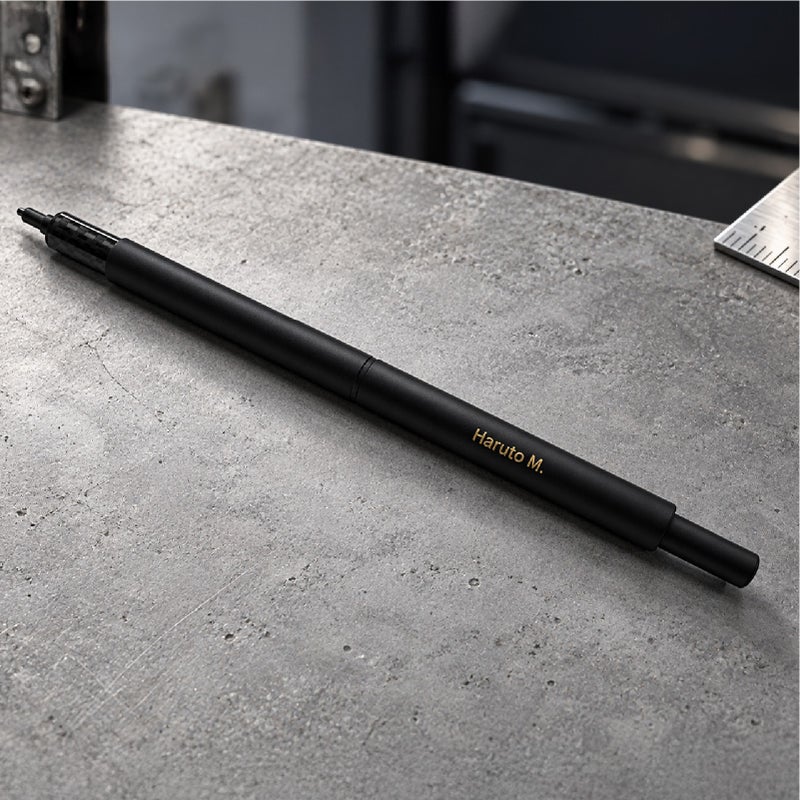【即日発送】 ラダイト ドローマスター Luddite DRAWMASTER Limited Edition　Luddite × Lucio Rossi Design シャープペンシル 0.5mm 真鍮 カーボン 文房具 筆記具