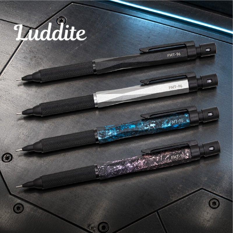 ラダイト LUDDITE TechDraw2 Custom Parts Shaft Factory Model TechDraw2専用 カスタムシャフト  シャープペンシル シャーペン 着せ替え軸 アルミ 日本製 LDB-MP2CP2