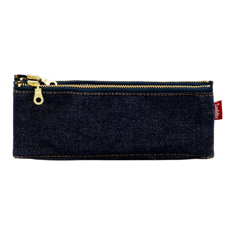 ラダイト LUDDITE デニム ベンディペンケース オーセンティックデニム Authentic Denim 岡山デニム 筆箱 文房具  日本製 国産 ステーショナリー 